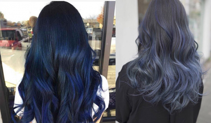 Nhuộm tóc highlight xanh dương là một sự lựa chọn táo bạo nhưng đầy phong cách cho những cô gái muốn thử thách chính mình. Màu xanh dương nổi bật và đầy sức sống sẽ tạo ra một vẻ ngoài độc đáo và cá tính. Hãy xem hình ảnh để cảm nhận được sự khác biệt và nổi bật của kiểu tóc này.