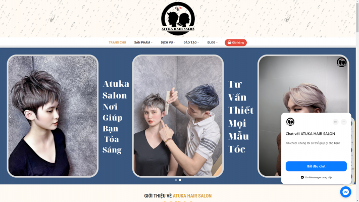 Salon tóc ATUKA mang đến mái tóc đẹp
