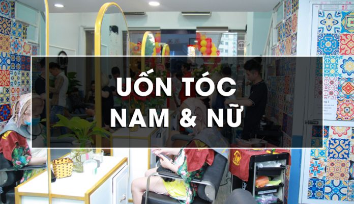 Uốn tóc nam và nữ