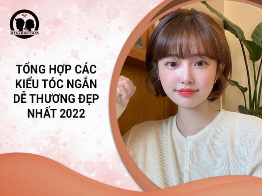 các kiểu tóc ngắn dễ thương