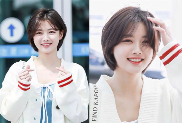 Tóc tém cho mặt tròn