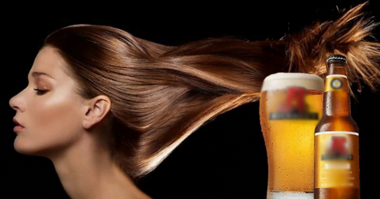 Trị tóc rụng bằng bia