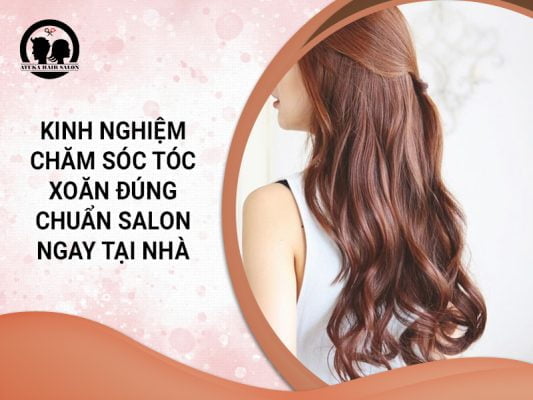 cách chăm sóc tóc xoăn