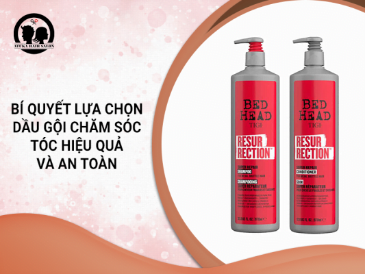 dầu gội chăm sóc tóc