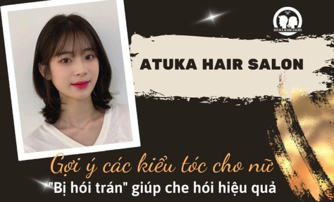 Các kiểu tóc cho nữ bị hói trán giúp che hói hiệu quả