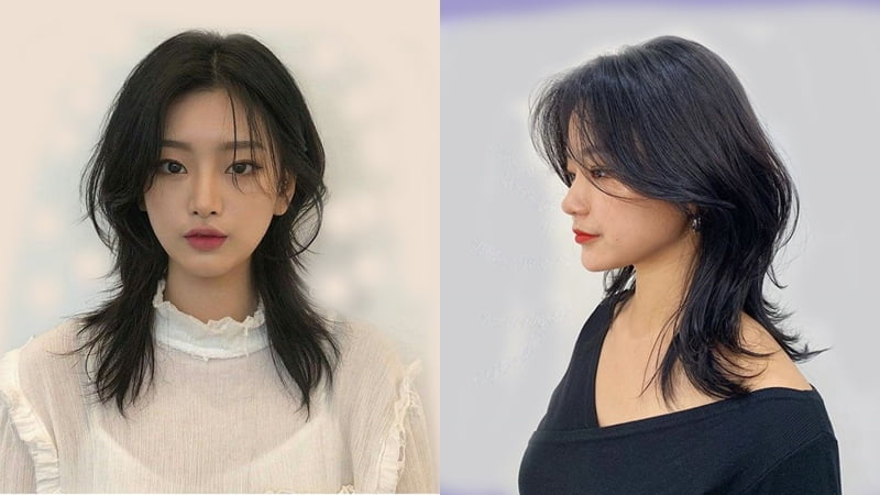 Tóc mullet layer cá tính, nổi bật