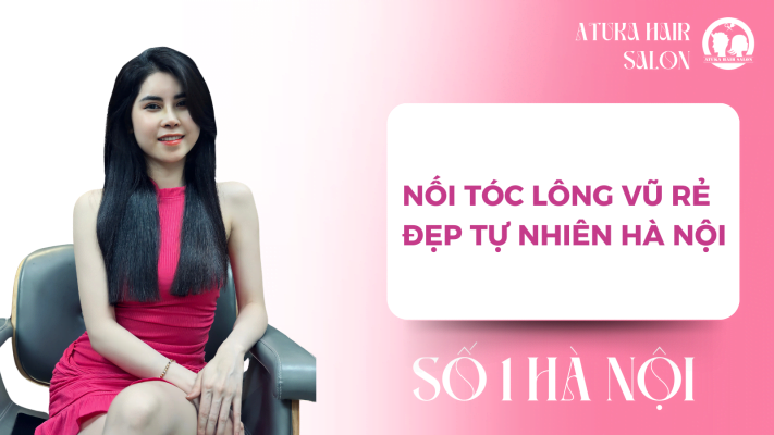 Nối tóc lông vũ 9D đẹp rẻ